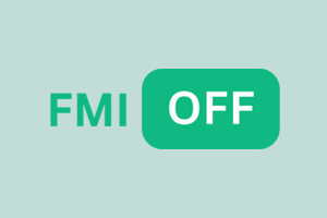 FMI OFF Open Menu (Without PC - Without Tool) - iPhone / iPad - Frpfile
